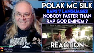 Polak MC Silk Reaction - Raps 7 languages feat L. U. C - Requested Nobody faster than Rap God Eminem