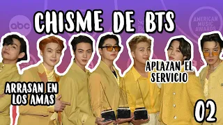 CHISME DE BTS 02 | BTS PERDONA A JAMES CORDEN | ES OFICIAL NO IRAN AL SERVICIO | GATADA EN GRAMMYS