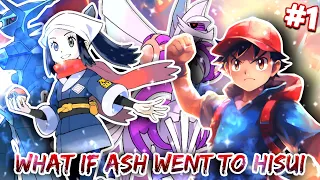 What If Ash Went To Hisui Part-1 What If Pokemon Ash Travel To Hisui Part-1