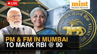 LIVE: PM Modi, FM Sitharaman Address Opening Ceremony Of RBI's 90 Year | 90 Years Of RBI