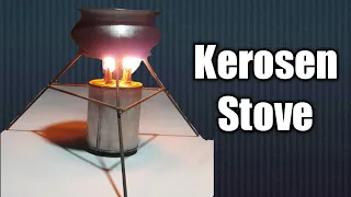 Tiny can Kerosene Stove making At Home/Very Simple .Easy Dy Project