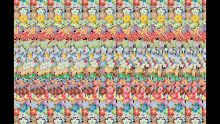 50 amazing 3D Stereograms  / Magic Eye