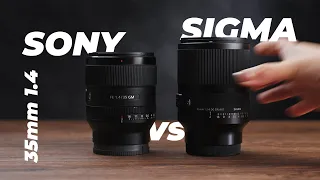 Sony GM vs Sigma ART [35mm f/1.4]  - ¡LA BATALLA FINAL!