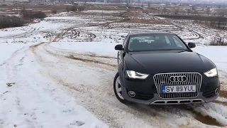 Audi A4 Allroad vs Dacia Duster Snow Off Road 2023