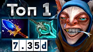 Топ 1 ранг разваливает на Мипо после всех нерфов! - Watson Meepo 7.35 DOTA 2