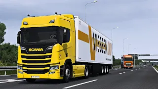 ETS2 1.46 - ProMods 2.63 - SCANIA R500 NG - Trip: Płock - Banská Bystrica