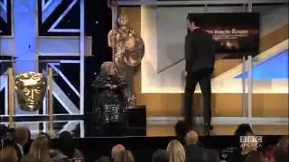 Sacha Baron Cohen pushes woman out of wheelchair at Britannia Awards 2014