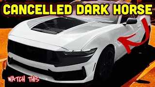 CANCEL YOUR ORDERS! 2024 Mustang S650 DARK HORSE is all HYPE *THE TRUTH*