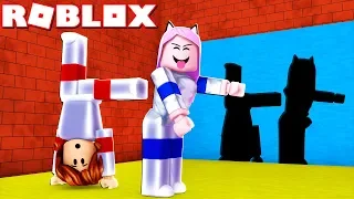 TIME VERMELHO VS TIME AZUL (Roblox - Hole in the Wall)