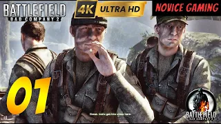 Full Walkthrough Battlefield: Bad Company 2 - Mission 1 - Operation Aurora - 4k 60fps Ultra Uncut