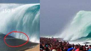 INSANE! 10 of Largest Rogue Waves Caught on Camera