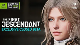 THE FIRST DESCENDANT New Gameplay in Unreal Engine 5.2 | Exclusive Demo RTX 4090 4K 2023