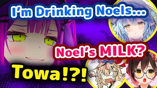 Towa Asks Lamy About Noel's Milk【ENG Sub/Hololive】