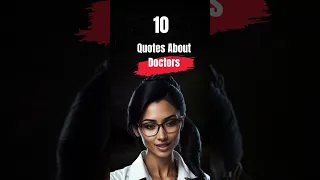 💉 The Challenges of Being a Doctor |10 Quotes About Doctors 💊