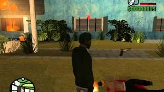 Прохождение GTA San Andreas Миссия горящие желание