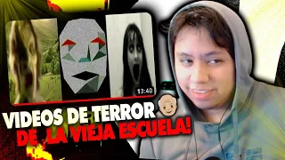 Reaccionando a Videos De Terror De La Vieja Escuela De YouTube 💀