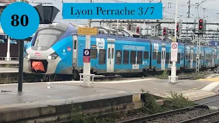 GPF n°80 : Manoeuvre de l'X 2816, Regio 2N et Régiolis en gare de Lyon Perrache (3/7)