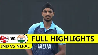 India vs Nepal Full Highlight Asian Games Men's Cricket Competition 2023 | India vs Nepal Highlight