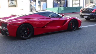 Tyga spotted driving his LaFerrari on Rodeo Drive !