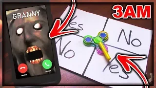 DO NOT PLAY CHARLIE CHARLIE FIDGET SPINNER WHEN TALKING TO GRANNY (FROM GRANNY’S) AT 3AM!! *OMG*