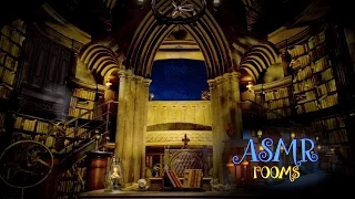 Harry Potter Inspired ASMR - Dumbledore's Office - Ambience & Animation - white noise cinemagraphs