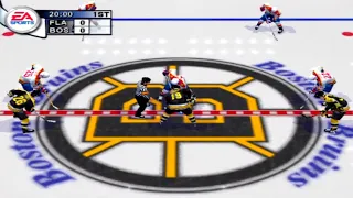NHL 2004 Gameplay Boston Bruins vs Florida Panthers