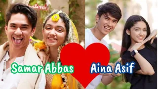 Samar Abbas LOVE for Aina Asif