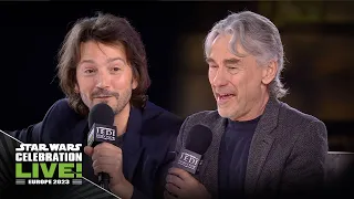 Tony Gilroy and Diego Luna from Andor | Star Wars Celebration LIVE! 2023