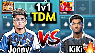 😤 1Vs1 TDM ROOM JONATHAN Vs KIKI OP  🔥🔥#bgmi