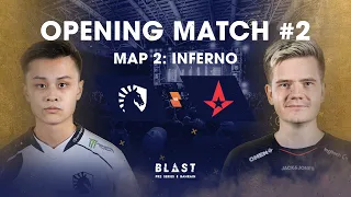 BLAST Pro Series Global Final Bahrain - Opening Match 2 - Team Liquid vs Astralis Map 2 (Inferno)