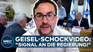 NAHOST-KRIEG: Geiselangehörige veröffentlichen Schockvideo! "Stagnation bei Verhandlungen!" Israel
