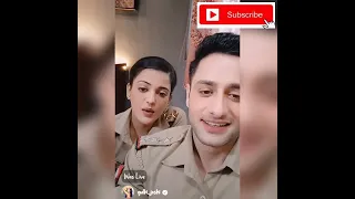 gulki Joshi live today with savi thakur and madam sir cast  | gulki yukti live instagram