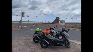 Scooter trip from Italy to Normandy 2021