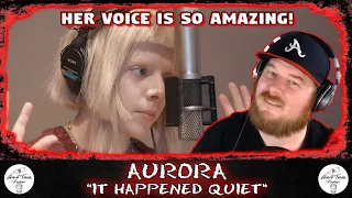 AURORA 🇳🇴 - It Happened Quiet (LIVE @ The Current) | RAPPER REACTION!