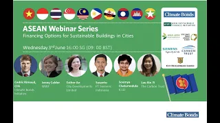 | ASEAN Webinar | Financing Options for Sustainable Buildings in Cities
