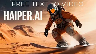 🔥Latest Free text to video ai generator 👉Haiper.ai tutorial 🔥