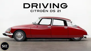 CITROËN DS 21 / CITROEN DS21 1971 - Test drive in top gear - Engine sound | SCC TV