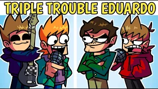 TRIPLE TROUBLE BUT EDUARDO VS TOM, TORD & MATT || TRIPLE WELL WELL WELL || EDDSWORLD TRIPLE TROUBLE