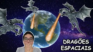 DRAGÕES DO ESPAÇO ATACARAM O PLANETA TERRA!!! (Jogos de Celular - SOLAR SMASH)