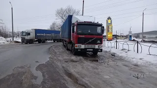 Дальнобой. Закрыл первый рейс и сразу дальше!