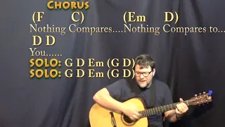 Nothing Compares 2 U (Sinéad O'Connor) Guitar Cover Lesson in G with Chords/Lyrics - Munson