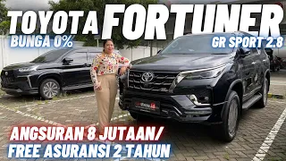 Turun Harga ⁉️Review Toyota Fortuner 2.8 Type GR Sport Diesel Terbaru 2024