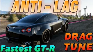 Forza Horizon 5 | Fastest ANTI LAG Nissan GT-R Drag Build & Tune