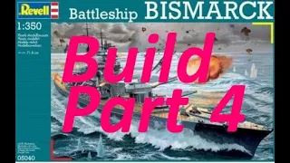 Bismarck Building crane and superstructure sand the hull Part 4