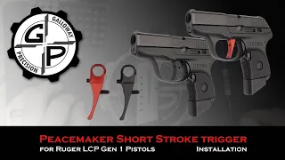 Peacemaker Trigger Installation for the Ruger LCP Pistol from Galloway Precision