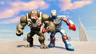 VENOM DEMİR ADAMA DÖNÜŞTÜ #11  Disney Infinity 3 | Çizgi Film Oyunu