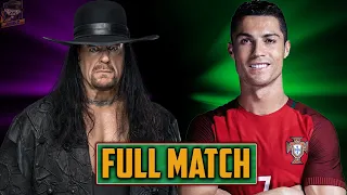 WWE 2K23 - Undertaker vs Cristiano Ronaldo - RAW 2023