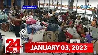 24 Oras Express: January 3, 2022 [HD]