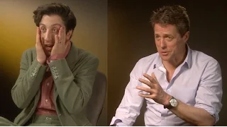 Hugh Grant and Simon Helberg talk retirement and Meryl Streep