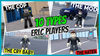 The 10 Types of Players in ERLC | Which One Are You? | Roblox Roleplay